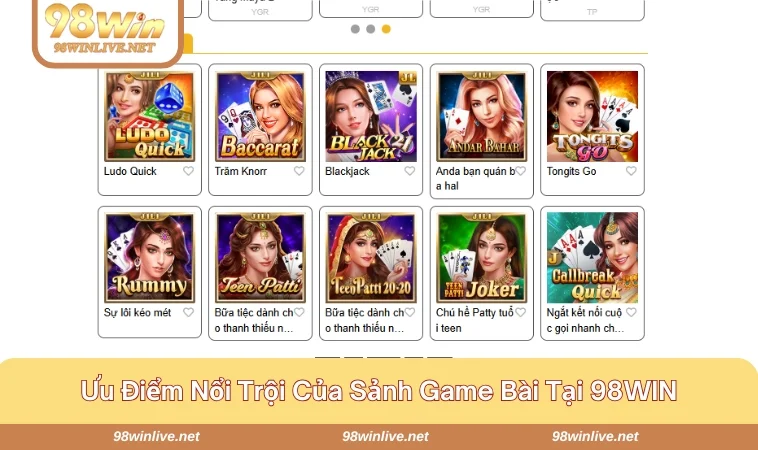Sân chơi luôn chiếm được sự yêu mến và tin tưởng của cộng đồng game thủ
