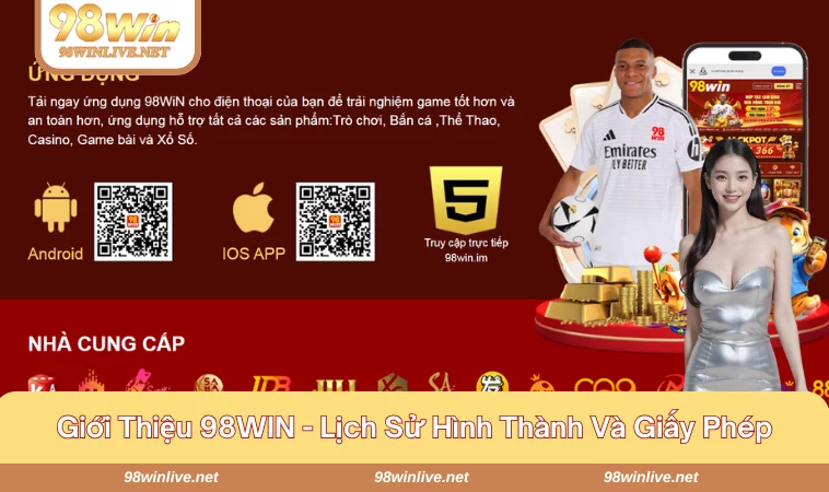 Giới Thiệu 98WIN 165 98WIN là một thương hiệu cá cược nổi bật được cấp phép bởi IOM và PAGCOR