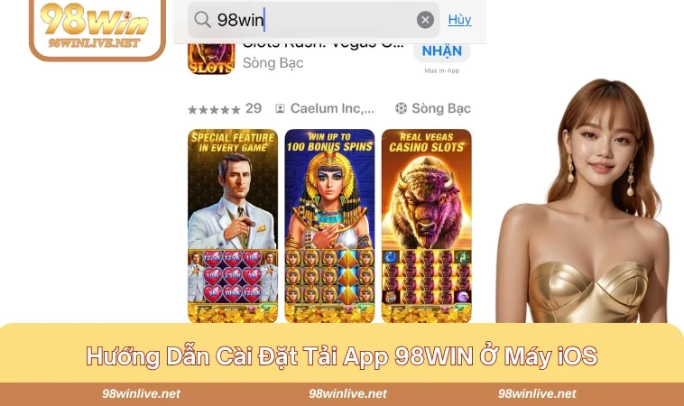 Tải App 98WIN 214 Tải app 98WIN với 3 bước ở máy iOS